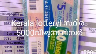 Kerala lottery repeating number beginig 2