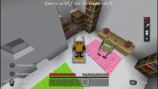 Teen wolf in minecraft