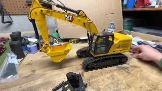 Diecast masters 1:16 rc Cat 320 excavator review