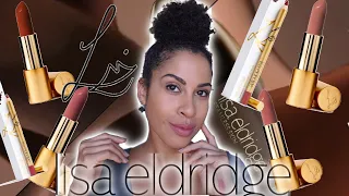 LISA ELDRIDGE HAUL 2021  Seamless Foundation Samples and all 4 new Velvet Shades! | Alicia Archer