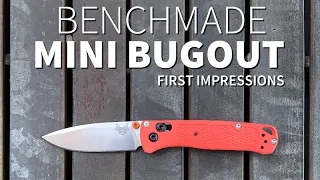 Benchmade Mini Bugout - First Impressions