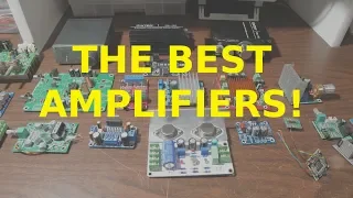 The BEST audio amplifier boards and kits tested so far
