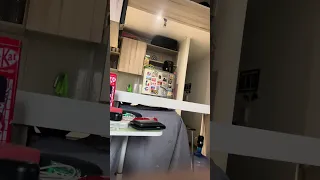 Apartment Shaking During a 5.6 Magnitude Earthquake