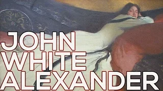 John White Alexander: A collection of 61 paintings (HD)