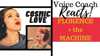 First Listen! Florence and the Machine - Cosmic Love (Live on KEXP) Vocal Coach React & Deconstruct