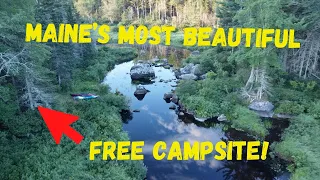 Maine’s Most Beautiful Free Campsite Part 1 - Rocky Lake