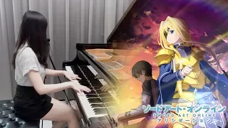 SAO Alicization: War of Underworld ED「unlasting / LiSA」Ru's Piano Cover