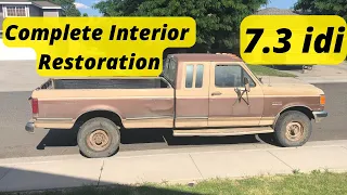 1988 OBS Ford Complete Interior Restoration