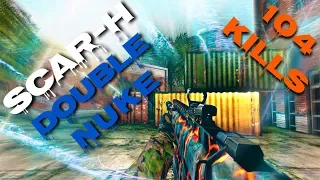 [Bullet Force] Scar H Double Nuke w 104 Kills & 2nd Nuke in 1:39 secs