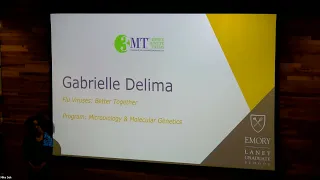 2022 Three-Minute Thesis (3MT) Competition Winner | Gabrielle Delima