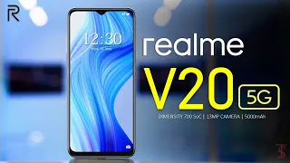 Realme V20 5G Price, Official Look, Design, Specifications, 8GB RAM, Camera, Features