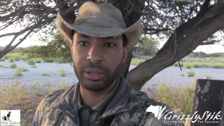 Cameron Mitchell hunting in Botswana - July 2016