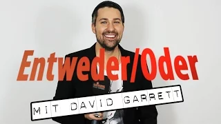 DAVID GARRETT über New York, Plastikbäume und Kurt Cobain...