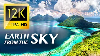 EARTH FROM THE SKY 12K VIDEO ULTRA HD / #12K