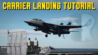 DCS F-14 Tomcat Case I Carrier Landing Tutorial