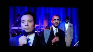 Obama slows jam the news with Jimmy Fallon.