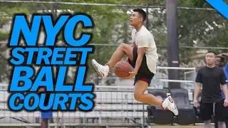 BEST BASKETBALL COURTS IN NYC ft. DIKEMBE MUTOMBO | Fung Bros