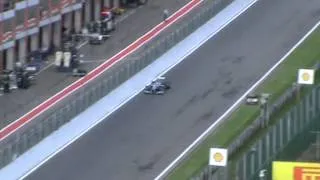 F1 Spa 2012 Gold 3 - Schumacher FP3 Eau Rouge