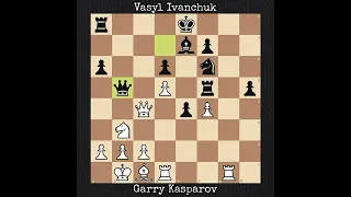 Garry Kasparov vs Vasyl Ivanchuk | Frankfurt, Germany (1998)