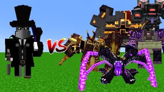 Vanilla Headhunter Vs L_Ender's Cataclysm Part 1 - Minecraft Mob Battle