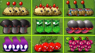 Random 25 Bomb LEVEL 1 *3 Plants Pvz 1 & Pvz 2 Battlez - Who Will Win? - Pvz 2 Plant vs Plant