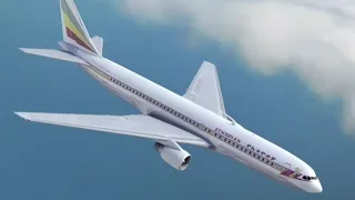 Ethiopian Airlines Flight 961 - Crash Animation