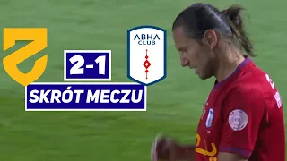 Al-Hazm - Abha Club [2-1] skrót meczu | Spadek i rzut karny Krychowiaka | Saudi Pro League 2023/24