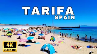 🇪🇦[4K] TARIFA Spain Fantastic Beaches and City Tour July 2023 | Cádiz, Andalucía
