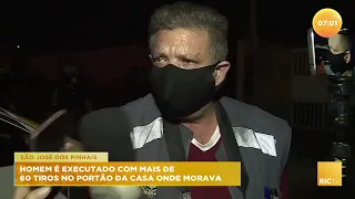 Homem é executado com mais de 60 tiros no portão da casa onde morava