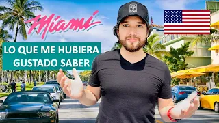 VIVIR EN MIAMI 2024 : 5 Consejos que me hubiera gustado saber ANTES de venir