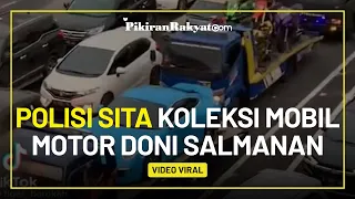 Viral Polisi Sita Koleksi Mobil Motor Mewah Doni Salmanan, Aset Rp500 Miliar Diangkut Tak Bersisa
