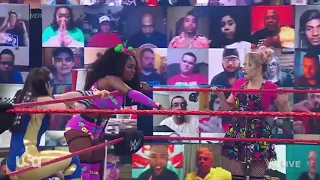 ASUKA NAOMI ALEXA BLISS & NIKKI CROSS VS NIA JAX SHAYNA BASZLER EVA MARIE & DOUDROP 1/2