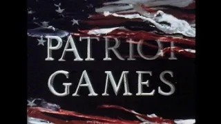 Patriot Games (1992) VHS Trailer