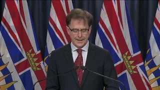 Dr. Bonnie Henry and Adrian Dix provide update on COVID-19 in B.C. on April 22, 2020