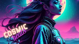 COSMIC MOON // Electronica // NEO Synthwave Music Mix //  Upbeat