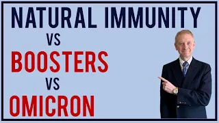 Natural Immunity vs Boosters vs Omicron | How does natural immunity fare?