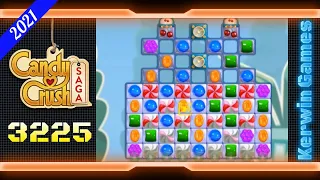 Candy Crush Saga Level 3225 - No Boosters - 22 moves (2021)