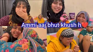 Ammi aaj bhut Khush hai❤️|Gaana bhi gaya mere lie|Saba Ibrahim