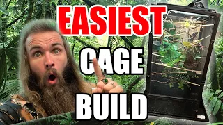 Chameleon Cage Build 101 // Easiest Way to Put Together Chameleon Enclosure