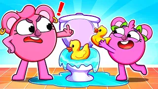 Don't Put Toys In The Potty Song 🧩🚽 Funny Kids Songs 😻🐨🐰🦁 by Baby Zoo Karaoke