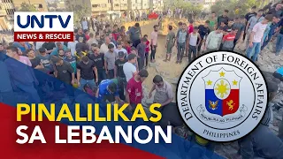 Mga Pilipino sa southern Lebanon, pinayuhang lumikas dahil sa umiigting na Israel Hezbollah clash