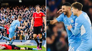 MANCITY 4-1 MAN UNITED MAHREZ & De BRUYNE BUTEURS ! LES RED DEVILS N'ONT PAS LE NIVEAU DES CITYZENS