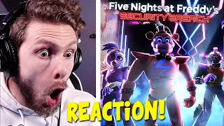 FNAF SECURITY BREACH FINAL TRAILER REACTION