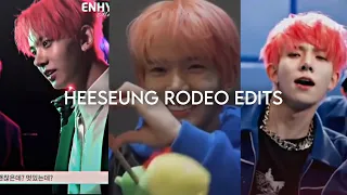 Heeseung Rodeo Edits