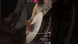 Billy Strings - Instagram Live Banjo Pickin' Again