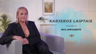 KARJEROS LAIPTAIS. Inga Jankauskaitė apie kūrybą ir šeimos palaikymą: „Man tai labai svarbu“