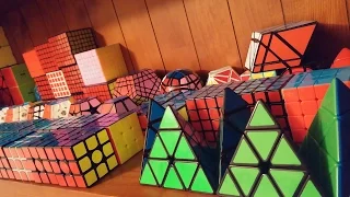 My Rubik's Cube Collection (114 Puzzles!!) | End of 2016