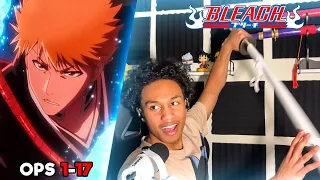 I Reacted To Bleach Openings For The Very First Time... (1-17)