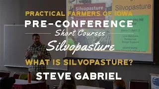 Steve Gabriel - What is Silvopasture? - PFI Annual Conference 2019