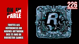 TOUTES LES RÉFÉRENCES DE L'ARTWORK DES 25 ANS DE ROCKSTAR GAMES